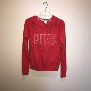 Victoria’s Secret Pink Hoodie in red